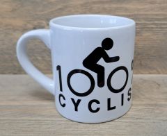 Mok Mug wit 7 oz 100% CYCLIST